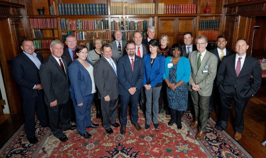 participants at the Pandion Optimization Alliance 2018 Rochester Candidates Forum