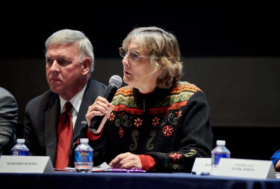 participants at the Pandion Optimization Alliance 2018 Rochester Candidates Forum