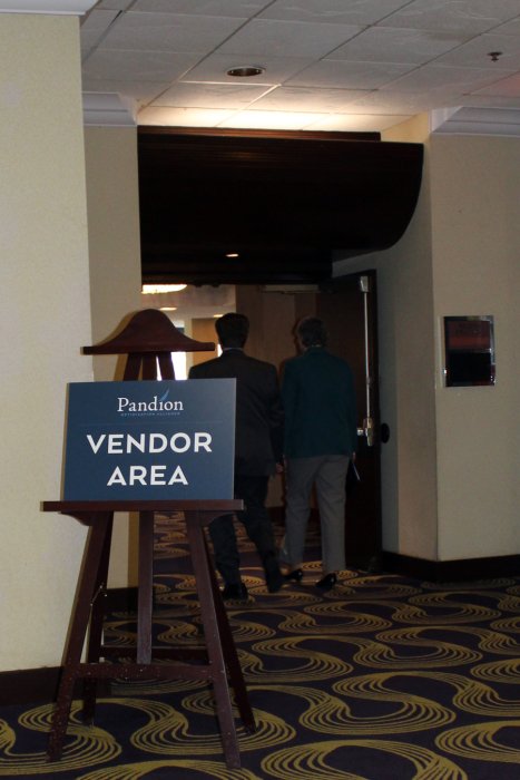 vendor area at the Pandion Optimization Alliance 2018 Healthcare Innovations Conference