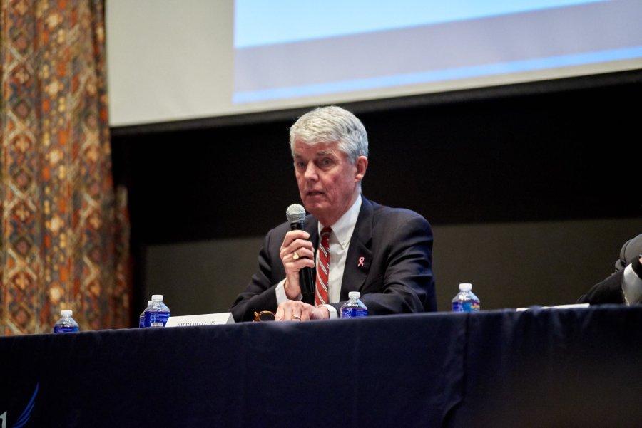 participant at the Pandion Optimization Alliance 2018 Rochester Candidates Forum