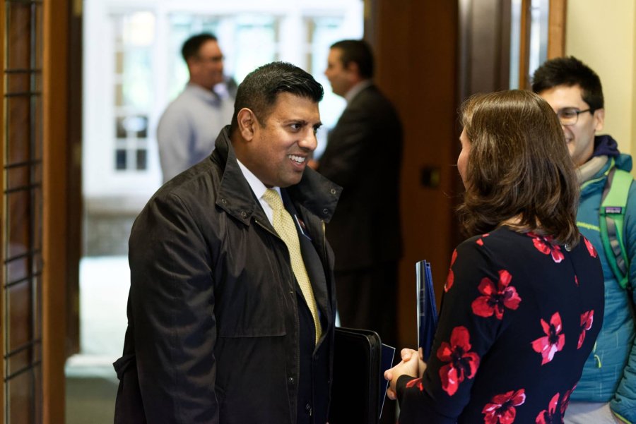 participants at the Pandion Optimization Alliance 2018 Rochester Candidates Forum