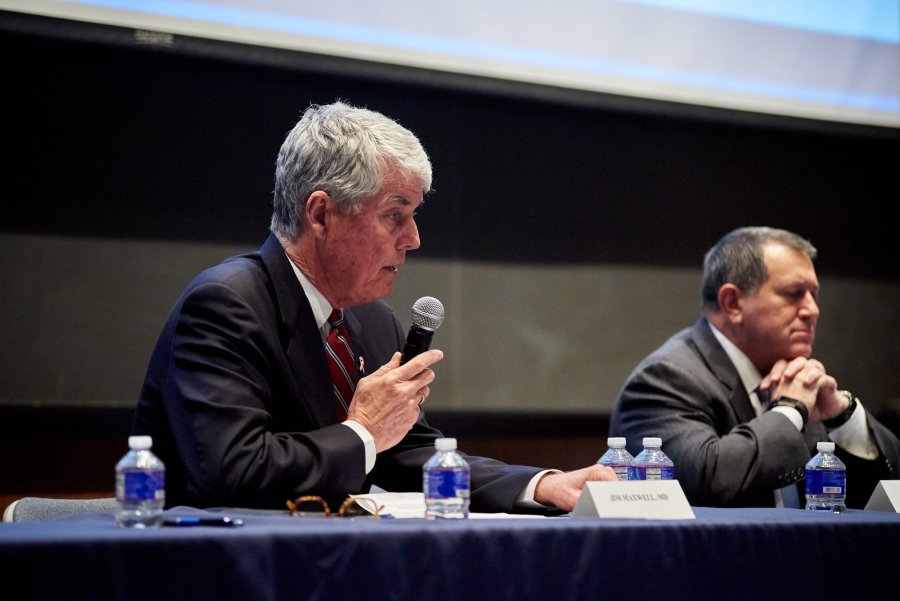 participants at the Pandion Optimization Alliance 2018 Rochester Candidates Forum