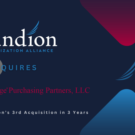 Graphic announcing Pandion's acquisition of Vantage