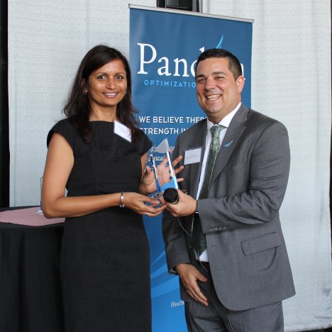 Pallavi Kamjula, MD, Arnot Health, and Travis Heider, Pandion Optimization Alliance