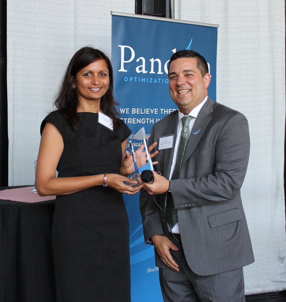 Pallavi Kamjula, MD, Arnot Health, and Travis Heider, Pandion Optimization Alliance