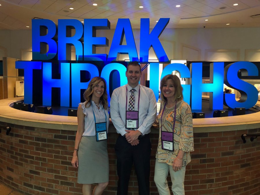 Members of Pandion’s Sales Team enjoying Premier’s Annual Breakthroughs convention and exhibition