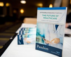 Pandion brochure at the Pandion Optimization Alliance 2019 Healthcare Innovations Conference